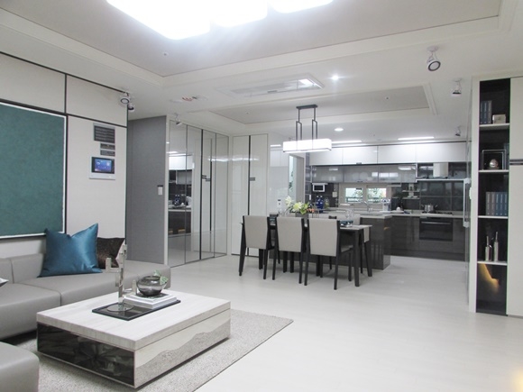 ▲ '시흥 은계지구 제일풍경채' 84㎡A 주방. ⓒ제일건설