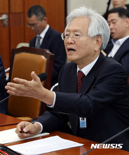 ▲ ▲ 고영주 방문진 이사장. ⓒ뉴시스.