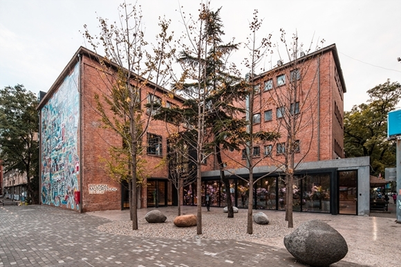 ▲ ‘현대 모터스튜디오 베이징(Hyundai Motorstudio Beijing)’ 외부 전경. ⓒ현대자동차