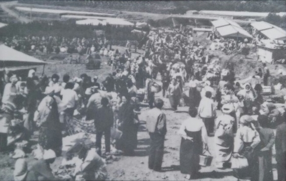 ▲ 1960년대 당시 매일올레시장 모습. ⓒ뉴데일리DB