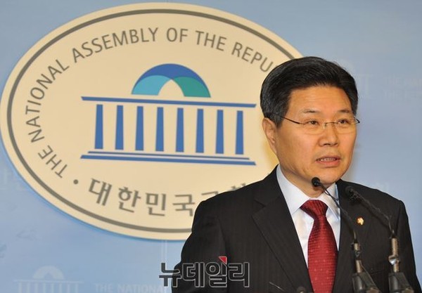 ▲ 자유한국당 홍문종 의원. ⓒ뉴데일리 이종현 기자