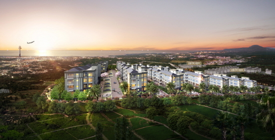 ▲ 제주 더 오름 카운티 원 투시도. ⓒ 한국자산신탁