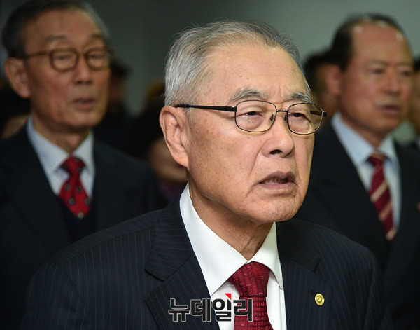 ▲ 제재형 전 대한언론인회장 ⓒ 뉴데일리 공준표