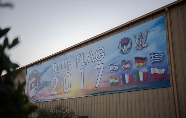 ▲ '2017 청기 훈련' 참가국들. 이스라엘과 독일은 지구 반대편의 어떤 나라들과 달리 이미 '21세기 관계'를 통해 협력하고 있다. ⓒ타임 오브 이스라엘 관련보도 화면캡쳐-이스라엘 공군 제공.