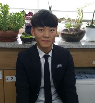 ▲ 충북 청주고등학교 김정헌 학생.ⓒ충북교육청