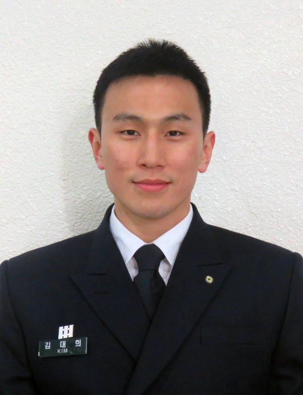 ▲ 대구대학교 학군단 김대희 후보생.ⓒ대구대