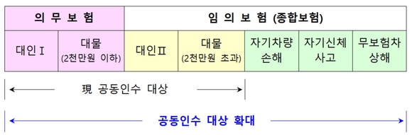 ▲ 자동차보험 공동인수 확대대상.ⓒ금융위원회