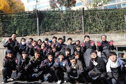 ▲ 한성대학교 해외봉사단. ⓒ한성대