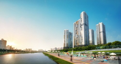 ▲ 면목 라온 프라이빗 투시도. ⓒ 라온건설