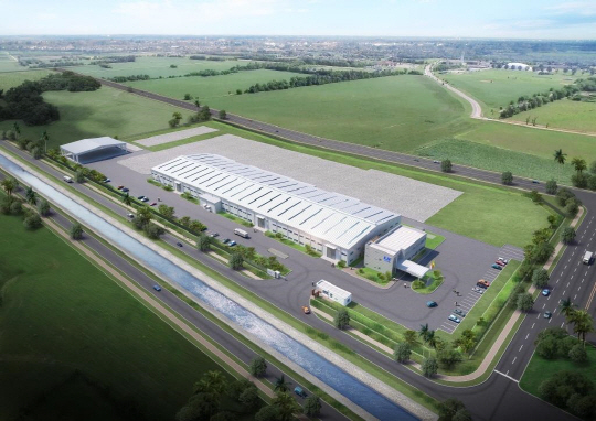 ▲ LS전선아시아 미얀마 공장 조감도. ⓒLS전선