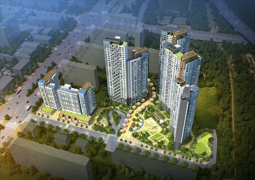 ▲ 대치쌍용2차 조감도. ⓒ서울시재개발·재건축클린시스템