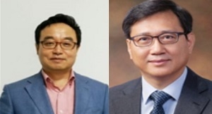 ▲ 왼쪽부터 김호 인프라사업부장 부사장, 박성태 경영지원실장 부사장.ⓒ삼성SDS