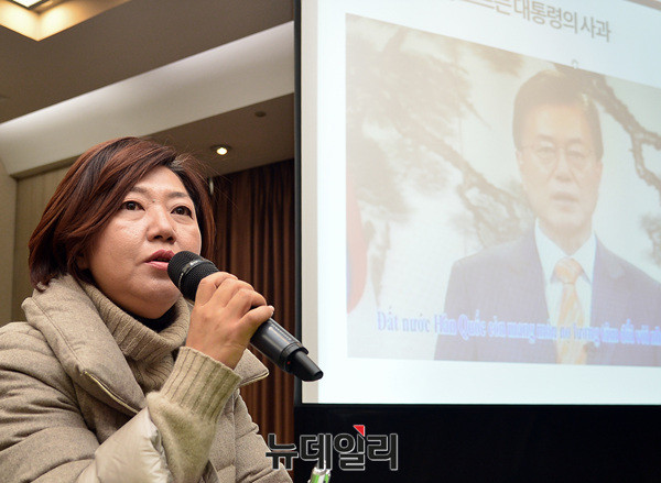 ▲ 구수정 한베평화재단 이사 ⓒ 뉴데일리 공준표