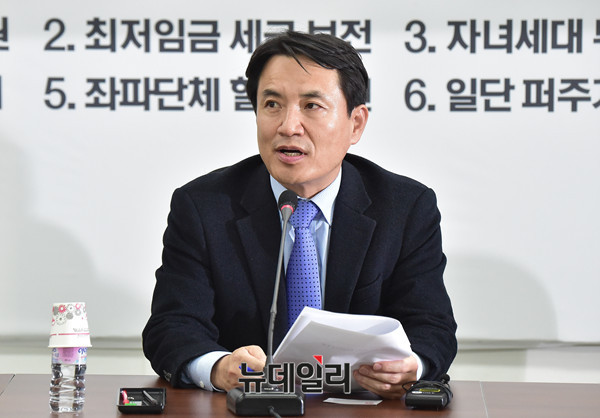 ▲ 자유한국당 김진태 의원. ⓒ뉴데일리 DB