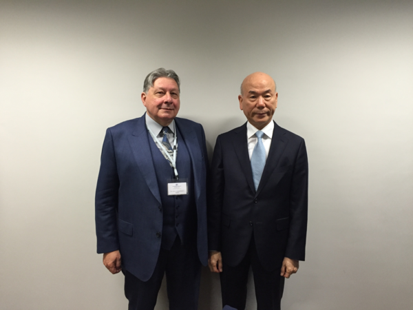 ▲ 21일 이효성 방통위원장이 벨기에를 방문해 빌렘 벨기에 개인정보보호위원장을 만났다.ⓒ방통위 제공.