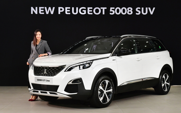▲ 푸조 뉴 5008 SUV.ⓒ한불모터스