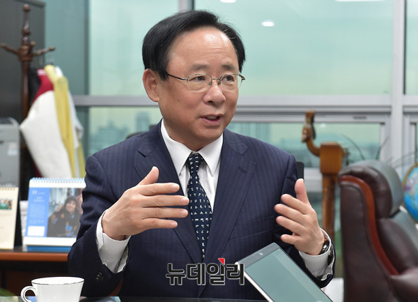 이주영 자유한국당 의원. ⓒ뉴데일리 이종현 기자
