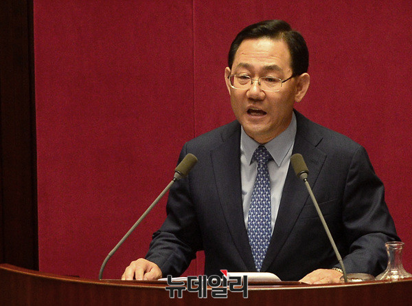 주호영 자유한국당 의원. ⓒ뉴데일리 공준표 기자