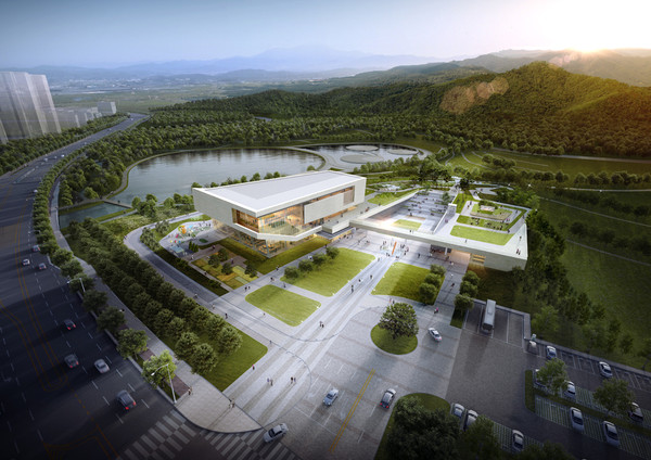 ▲ 충남대표도서관 조감도.ⓒ충남도