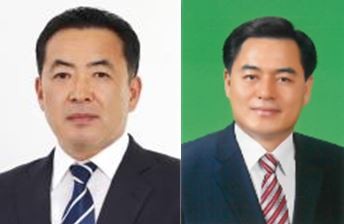 ▲ 국민의당 제천·단양 이찬구 위원장(왼쪽), 진천·음성·증평 윤해명 위원장.ⓒ국민의당 충북도당