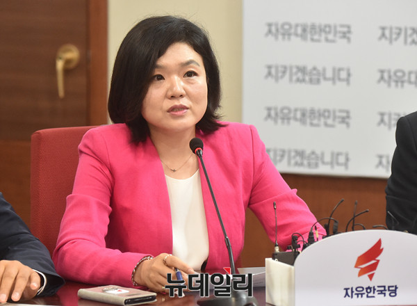 ▲ 자유한국당 류여해 최고위원. ⓒ뉴데일리 DB