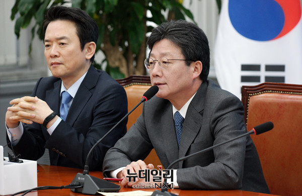 ▲ 남경필 경기도지사와 유승민 바른정당 대표(왼쪽부터). ⓒ뉴데일리 DB