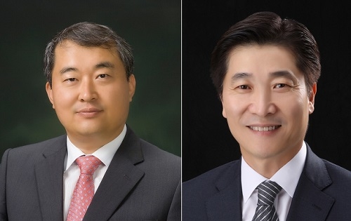 ▲ 이번 정기인사에서 승진한 이상기 GS건설 부사장(왼쪽), 김규화 GS건설 전무(오른쪽). ⓒGS건설
