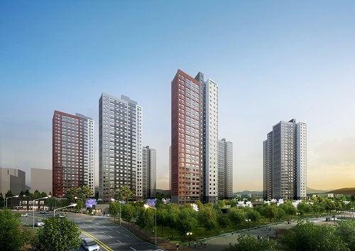 ▲ 전주 에코시티 데시앙 네스트 투시도. ⓒ태영건설