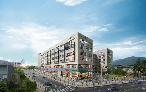 ▲ 스트리트형 전문 푸드타운 '더셰프월드 센트럴원' 투시도. ⓒ 세정건설