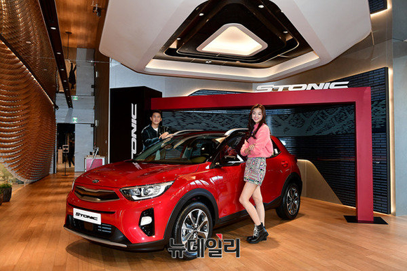 ▲ 기아차 스토닉 가솔린 모델.ⓒ정상윤 기자