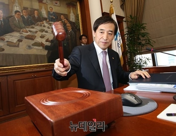 ▲ 이주열 한국은행 총재. ⓒ뉴데일리
