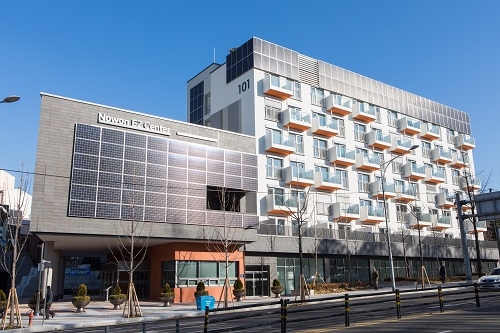 ▲ 노원 제로 에너지 공동주택 외경. ⓒ국토부