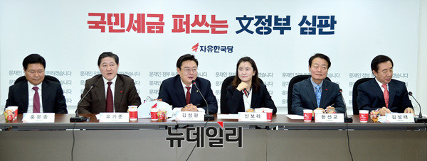 ▲ 홍문종 자유한국당 의원 ⓒ 뉴데일리 공준표