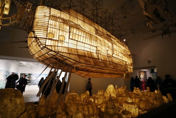 ▲ 세명의 젊은 여인들_캔버스에유채_1953