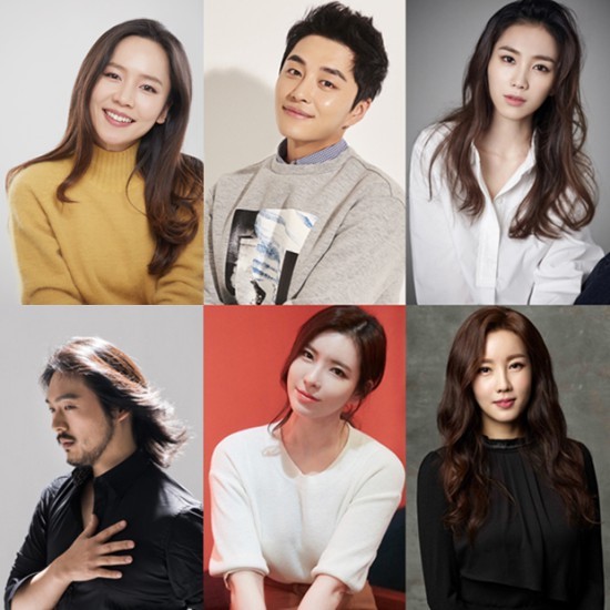 ▲ (위)김순영·민우혁·박지연, (아래)이응광·정선아·최현주.ⓒ롯데엔터테인먼트