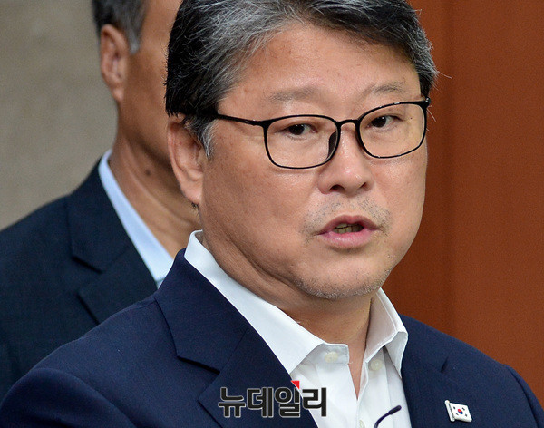 ▲ 대한애국당 조원진 대표. ⓒ뉴데일리 공준표 기자