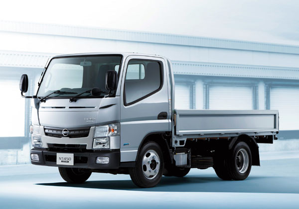 ▲ '아틀라스 F24'보다 한 급 위인 '아틀라스 NT450' 트럭. 2~4톤급이다. ⓒ日닛산 자동차 홍보용 사진.