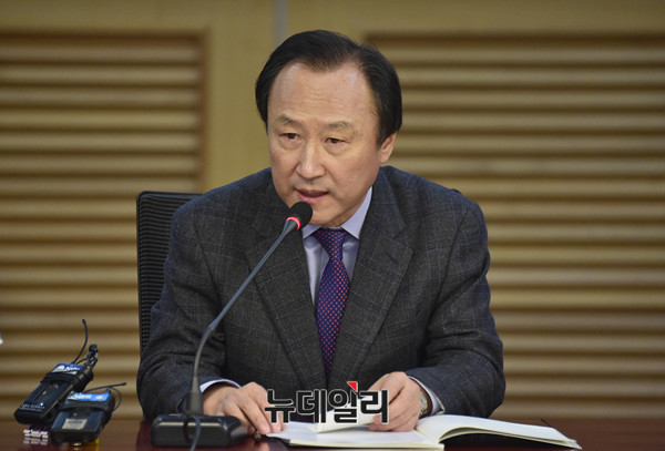 ▲ 홍일표 자유한국당 의원. ⓒ뉴데일리 이종현 기자