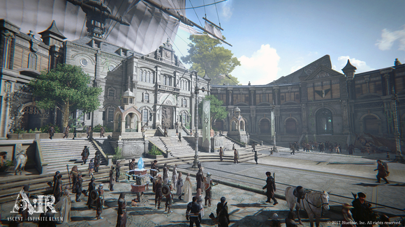 ▲ 인벤투스 상층광장ⓒ블루홀