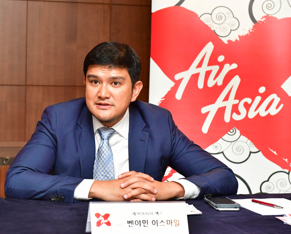 ▲ 벤야민 이스마일 에어아시아엑스 CEO.ⓒ에어아시아엑스