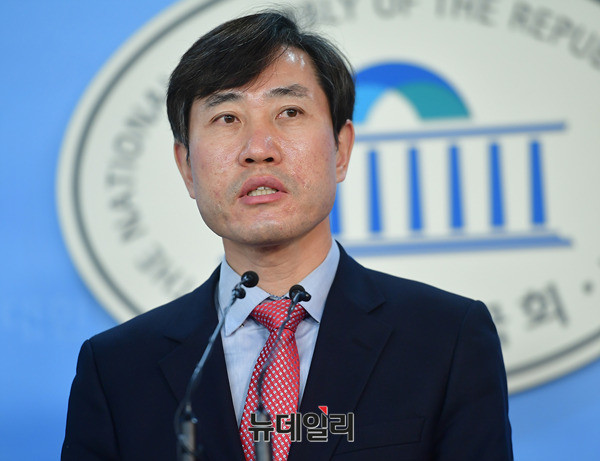 ▲ 바른정당 하태경 최고위원. ⓒ뉴데일리 정상윤 기자