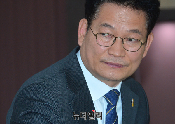 ▲ 더불어민주당 송영길 의원. ⓒ뉴데일리 공준표 기자