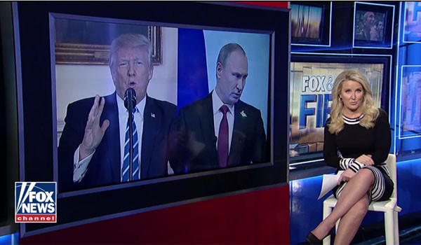 ▲ 푸틴 러시아 대통령이 지난 16일(현지시간) 트럼프 美대통령에게 전화를 걸어 "CIA가 제공한 첩보 덕분에 대형 테러를 막았다"며 감사를 표했다고 한다. ⓒ美폭스뉴스 관련보도 화면캡쳐.