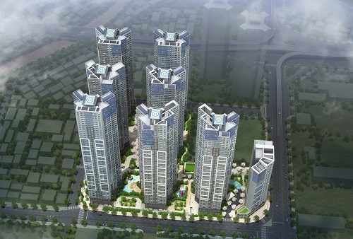 ▲ '좌천·범일구역통합3지구' 조감도. ⓒ두산건설