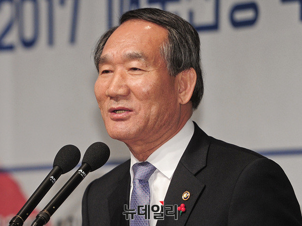 ▲ 박승춘 前 국가보훈처 처장. ⓒ뉴데일리 공준표 기자