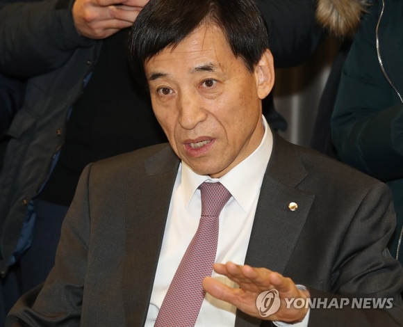 ▲ 이주열 한국은행 총재. ⓒ연합뉴스