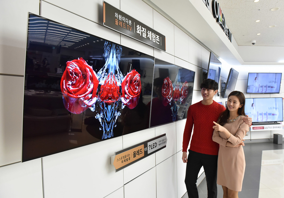 ▲ LG전자가 이달 22일부터 다음달 31일까지 'LG 올레드 TV' 할인 행사를 진행한다. ⓒLG전자