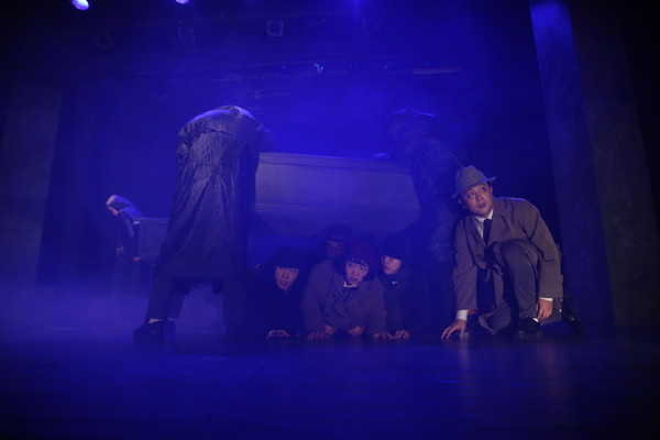 ▲ 비언어극 안네프랑크 공연 장면.ⓒ한국영상대