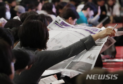 ▲ 2018학년도 정시모집 지원에 나서는 수험생은 원서접수 전까지 대학별 수능 영역 반영 비중 등을 파악해 가·나·다군별 지원 전략을 세우는 것이 중요하다. ⓒ뉴시스