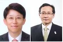 ▲ (왼쪽부터) 황효상, 지성규 KEB하나은행 부행장. ⓒ KEB하나은행